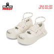 Smile Phantom Canvas Mary Jane Shoes