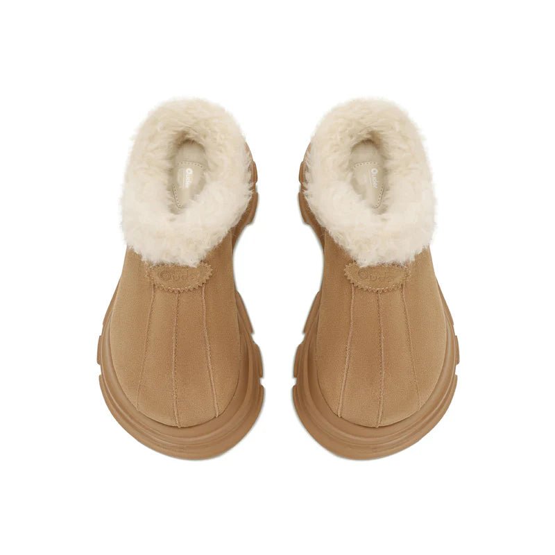 Ouder CurlPlush Birken Waterproof Snow Boots - OUDER_Khaki