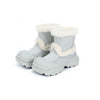 Ouder FoldPlush High Waterproof Snow Boots - OUDER_Ether Blue