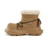 Ouder LuxeCurl Lace - Up Waterproof Snow Boots - OUDER_Khaki