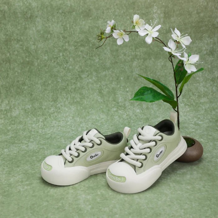 Smile Chlorella Canvas Shoes - OUDER_34