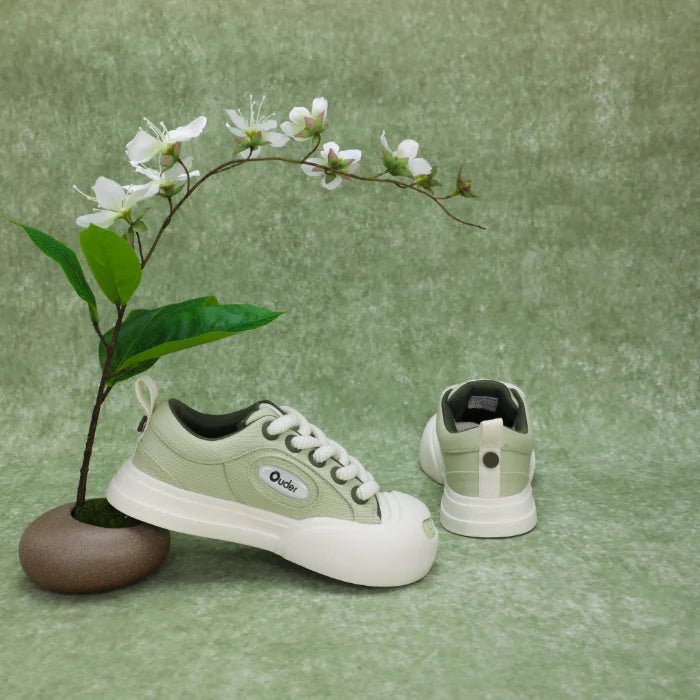 Smile Chlorella Canvas Shoes - OUDER_34