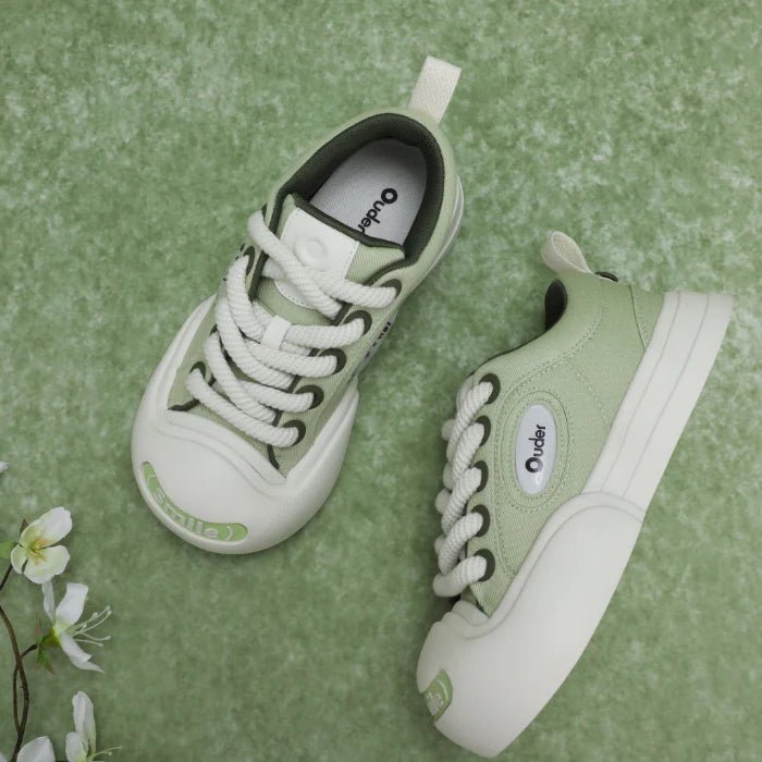 Smile Chlorella Canvas Shoes - OUDER_34