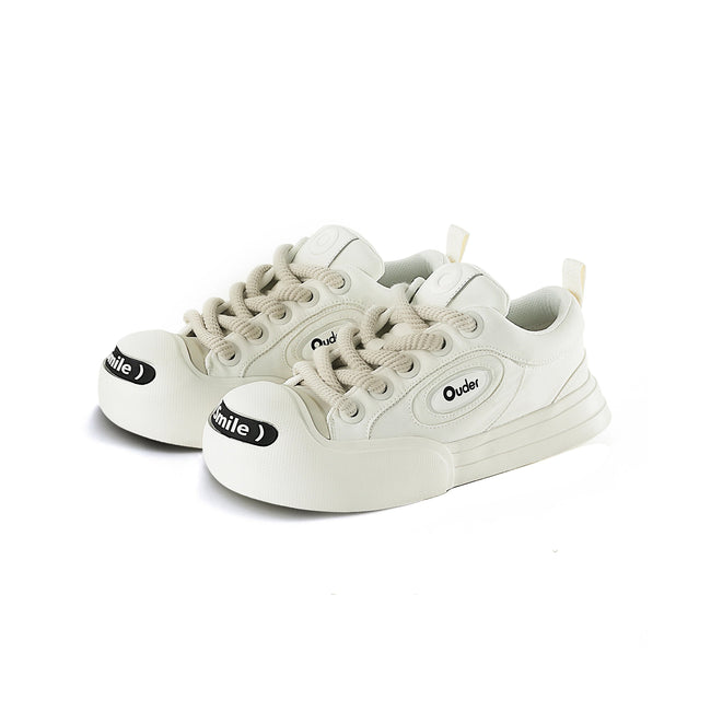 Smile Jadestone Canvas Shoes - OUDER_34