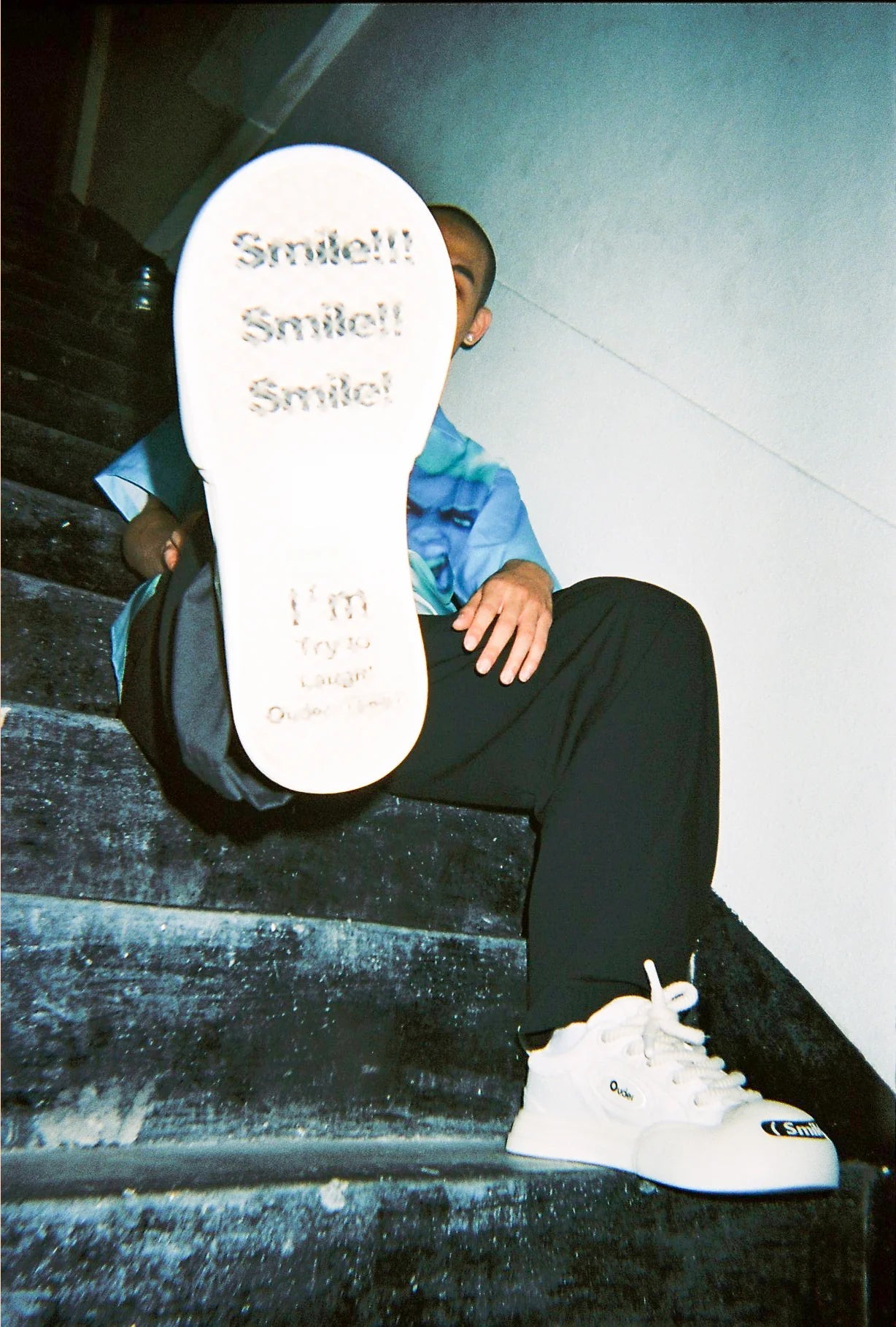 Smile Jadestone Canvas Shoes - OUDER_34