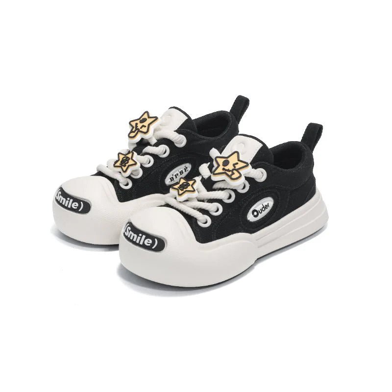 Smile Kids Sneaker Shoes - OUDER_Black