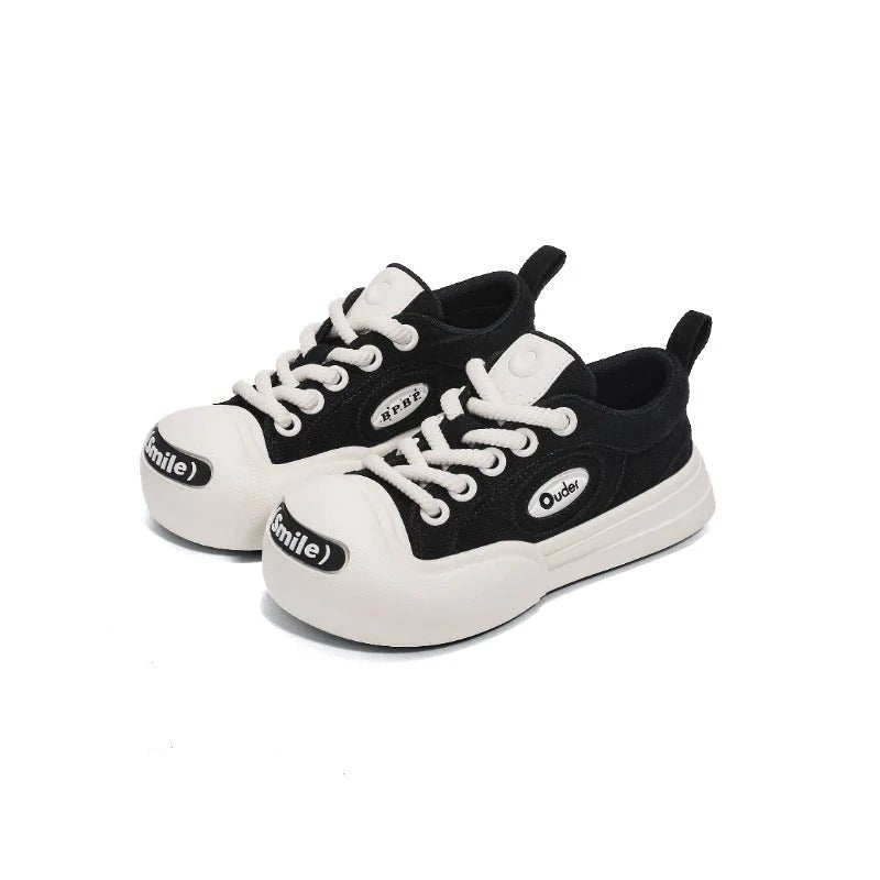 Smile Kids Sneaker Shoes - OUDER_Black