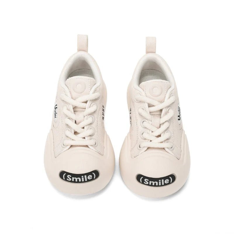 Smile Kids Sneaker Shoes - OUDER_White