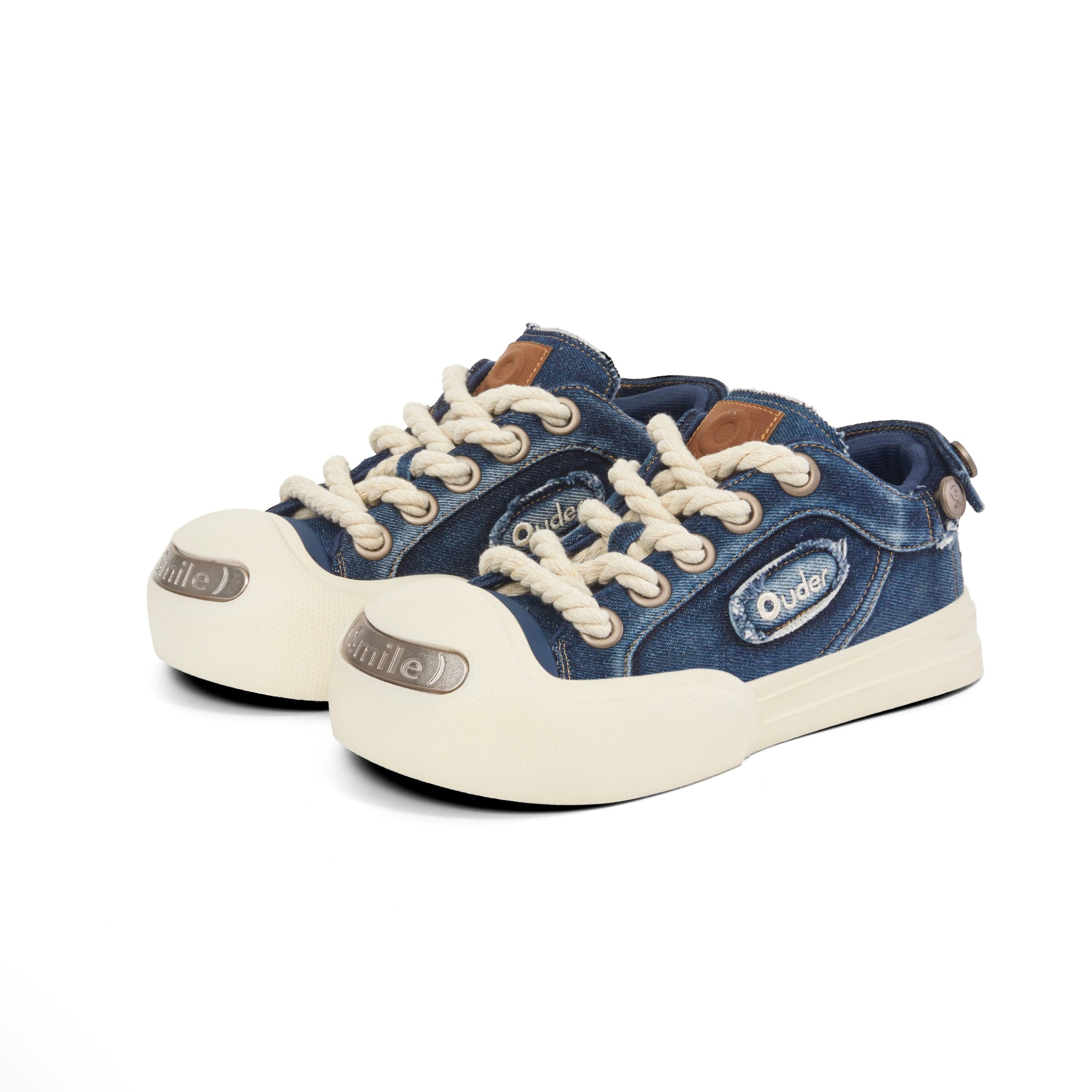 Smile Pioneer Denim | Sneaker Shoes | OUDER Designer Shoes