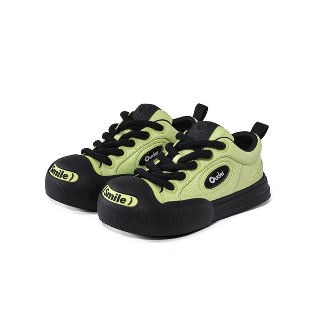 Smile Pure Canvas Shoes - OUDER_Green